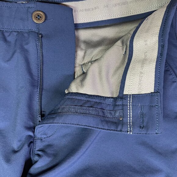 UA Under Armour Men's 34 Blue Match Play Golf Pants - Picture 5 of 12